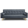 PRIMROSE Eclipse Fabric 3 Seater Sofa - Image 2
